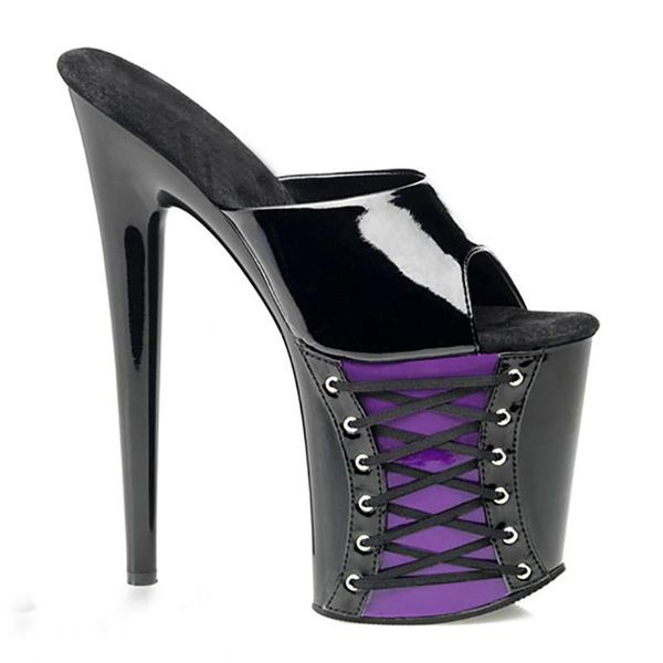 slippers platform 20cm women shoes slides summer high heels ladies transparent buckle peep toe nightclub party shoe, Black
slippers platform 20cm women shoes slides summer high heels ladies transparent buckle peep toe nightclub party shoe, Black