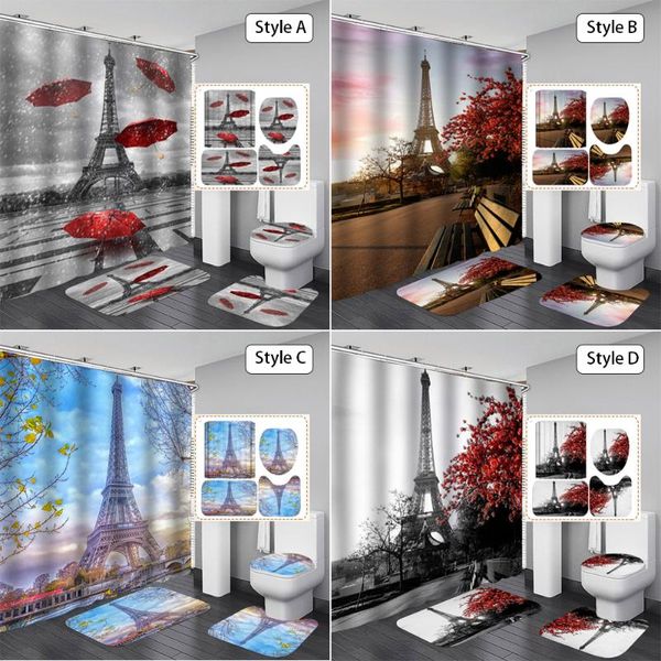 shower curtains paris landscape 3d print fabric curtain eiffel tower non-slip rugs toilet lid cover bath mat carpet bathroom set
shower curtains paris landscape 3d print fabric curtain eiffel tower non-slip rugs toilet lid cover bath mat carpet bathroom set