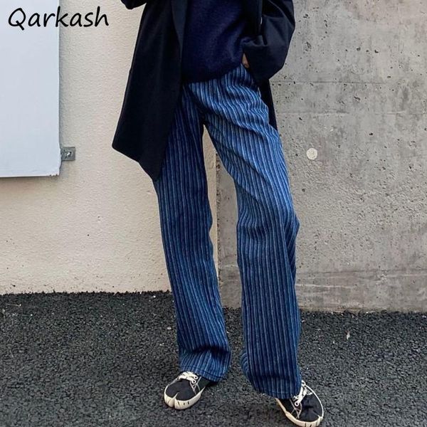 women's jeans women spring striped retro style button- empire straight trousers korean leisure arrival feminine bf female, Blue
women's jeans women spring striped retro style button- empire straight trousers korean leisure arrival feminine bf female, Blue