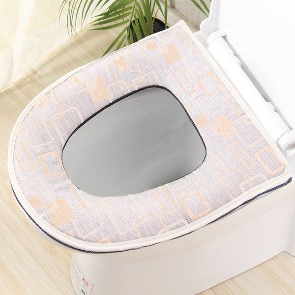 toilet seat covers thin cotton cold-proof zipper household removable and washable waterproof wipeable gasket cover
toilet seat covers thin cotton cold-proof zipper household removable and washable waterproof wipeable gasket cover
