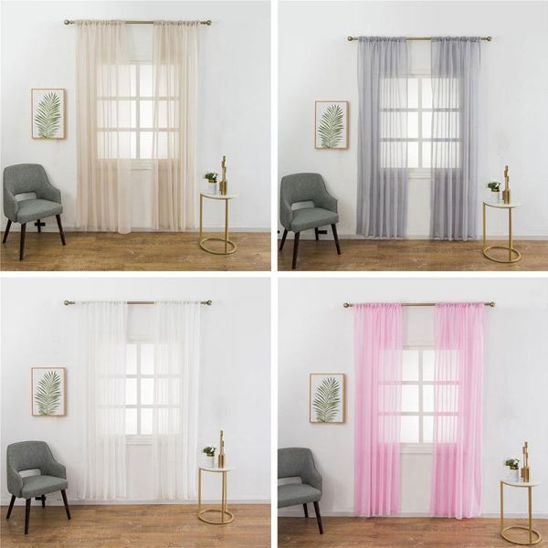curtain & drapes 100x200cm wear rod type solid color cotton and linen screen simple window living room decoration
curtain & drapes 100x200cm wear rod type solid color cotton and linen screen simple window living room decoration