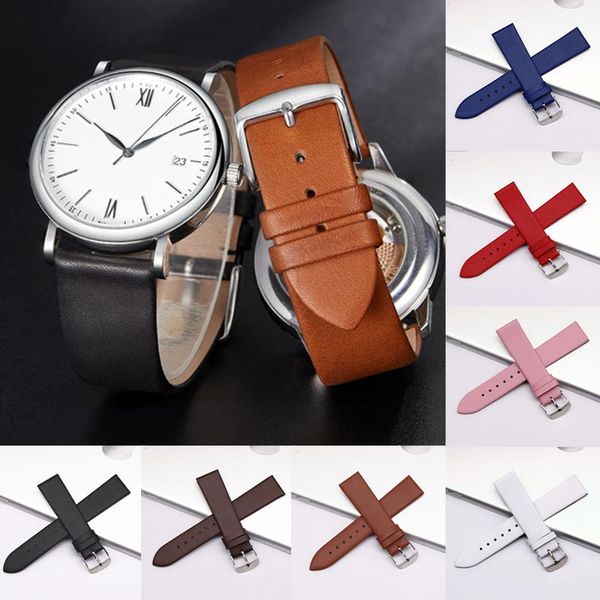 watch bands 1pc strap leather watches band smooth business fashion men and women, Black;brown
watch bands 1pc strap leather watches band smooth business fashion men and women, Black;brown