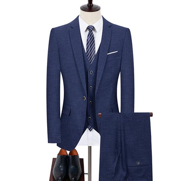 men's suits & blazers 3 pieces suit set jacket vest pants / fashion casual boutique business wedding groom formal dress coat trousers, White;black
men's suits & blazers 3 pieces suit set jacket vest pants / fashion casual boutique business wedding groom formal dress coat trousers, White;black