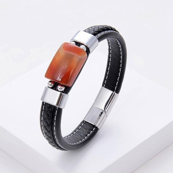charm bracelets geometric shape natural stone bracelet stainless steel magnetic buckle leather chain bangles women fashion jewelry gift, Golden;silver
charm bracelets geometric shape natural stone bracelet stainless steel magnetic buckle leather chain bangles women fashion jewelry gift, Golden;silver