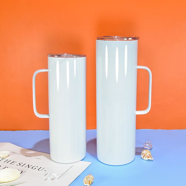 20oz sublimation straight tumbler with handle seamless sealed lid stainless steel white double walled insulated vacuum slim water bottles di
20oz sublimation straight tumbler with handle seamless sealed lid stainless steel white double walled insulated vacuum slim water bottles di