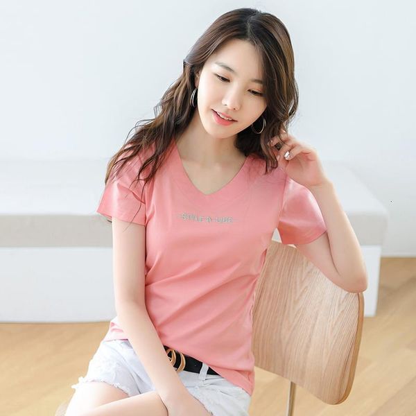 women's t-shirt summer short-sleeved t-shirt women 80 korean version double-sided mercerized cotton comfortable bottoming shir, White
women's t-shirt summer short-sleeved t-shirt women 80 korean version double-sided mercerized cotton comfortable bottoming shir, White