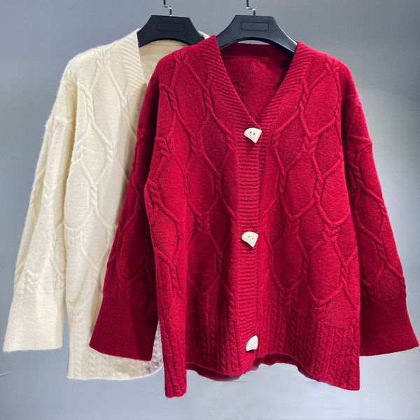 sweaters Khaki red female cardigan sweater year 2021 long sleeve knitted or crocheted coats t089, White;black
sweaters Khaki red female cardigan sweater year 2021 long sleeve knitted or crocheted coats t089, White;black