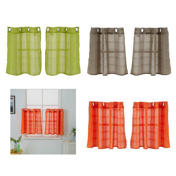 bathroom kitchen tier window curtains simple elegant 2pcs rod pocket drapes curtain &
bathroom kitchen tier window curtains simple elegant 2pcs rod pocket drapes curtain &