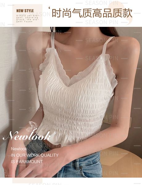 camisoles tanks girl lace white small sling women's french self-cultivation breast-wrapped beautiful back base vest new style7990 7988, Black;white
camisoles tanks girl lace white small sling women's french self-cultivation breast-wrapped beautiful back base vest new style7990 7988, Black;white