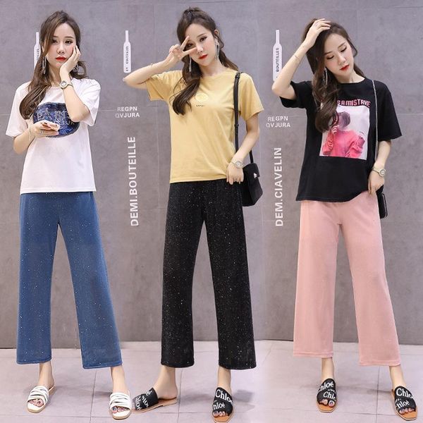 maternity bottoms pregnant women pants summer wear capri viscose loose korean-style chiffon thin outer, White
maternity bottoms pregnant women pants summer wear capri viscose loose korean-style chiffon thin outer, White