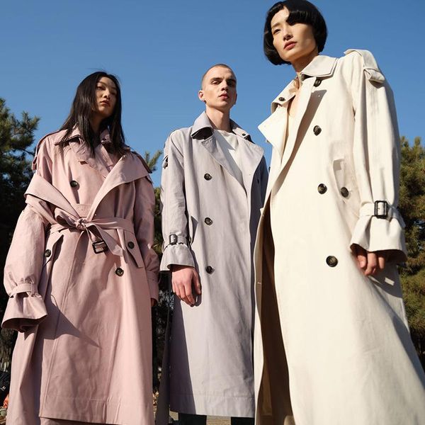 women's trench coats bima cotton_ leather buckle classic british minority design windbreaker men's and medium long style the same, Tan;black
women's trench coats bima cotton_ leather buckle classic british minority design windbreaker men's and medium long style the same, Tan;black