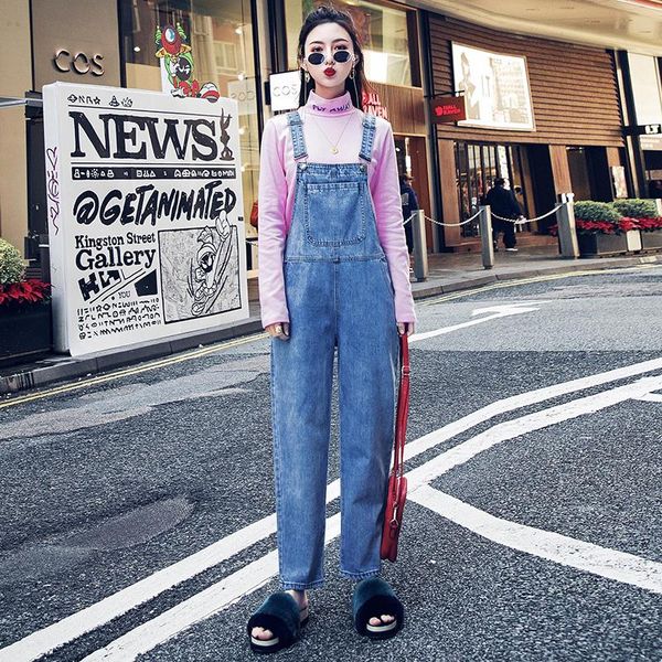 women's jumpsuits & rompers for women 2021 elegant ladies denim ripped jeans overall solid loose jumpsuit pants high waist fashion 100%, Black;white
women's jumpsuits & rompers for women 2021 elegant ladies denim ripped jeans overall solid loose jumpsuit pants high waist fashion 100%, Black;white