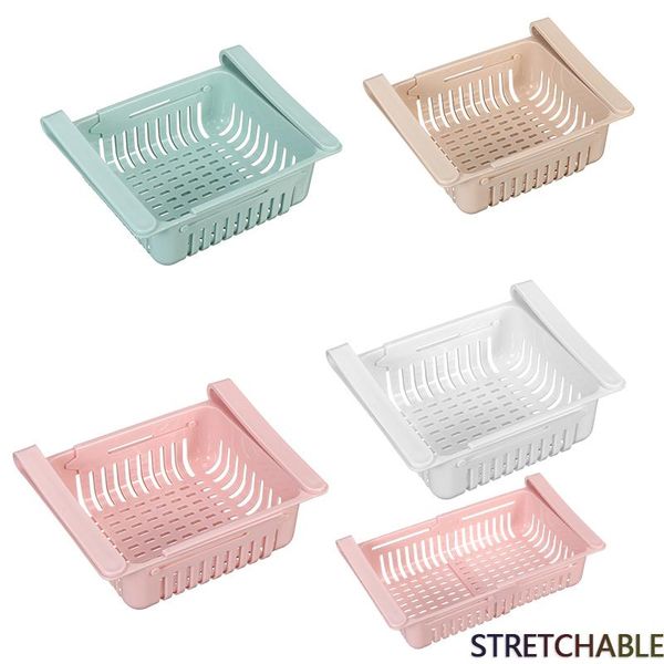 hooks & rails adjustable and stretchable fridge organizer basket refrigerator pull-out drawers fresh spacer layer storage rack
hooks & rails adjustable and stretchable fridge organizer basket refrigerator pull-out drawers fresh spacer layer storage rack
