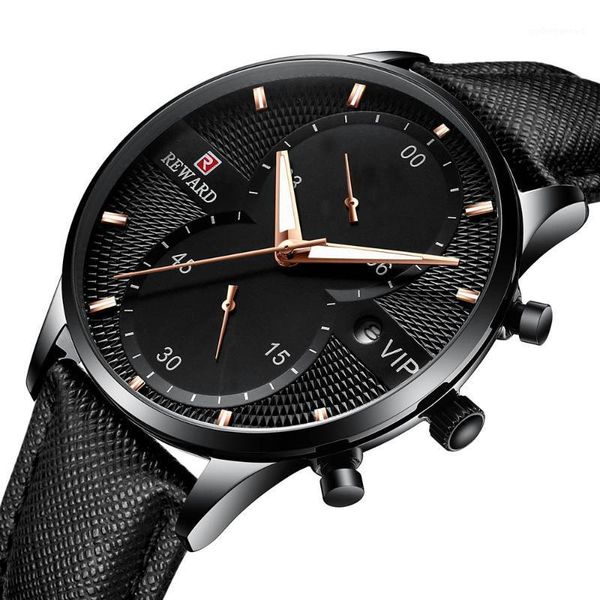 wristwatches reward brand fashion men's sport quartz watch leather waterproof date chronograph wrist watches men clock horloges mannen, Slivery;brown
wristwatches reward brand fashion men's sport quartz watch leather waterproof date chronograph wrist watches men clock horloges mannen, Slivery;brown