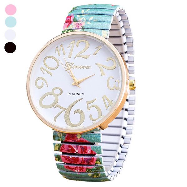 wristwatches wrist watches for women relogio feminino girl watch printed flower causal quartz women's clock @f, Slivery;brown
wristwatches wrist watches for women relogio feminino girl watch printed flower causal quartz women's clock @f, Slivery;brown