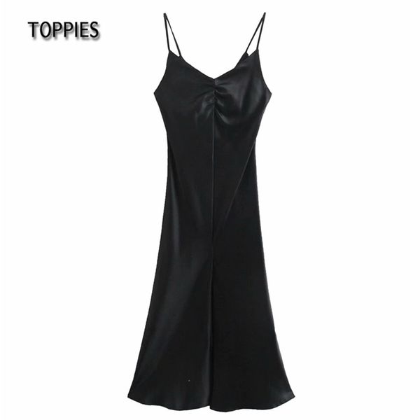 silk party dress women sleeveless midi dresses front split deep v-neck camisoles elegant vestidos mujer 210421, Black;gray
silk party dress women sleeveless midi dresses front split deep v-neck camisoles elegant vestidos mujer 210421, Black;gray