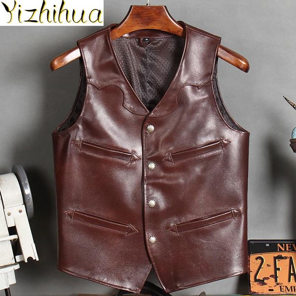delivery cow's big leather coat, outdoor coat. coat for motorcyclists classic casual men's vests, Black;white
delivery cow's big leather coat, outdoor coat. coat for motorcyclists classic casual men's vests, Black;white