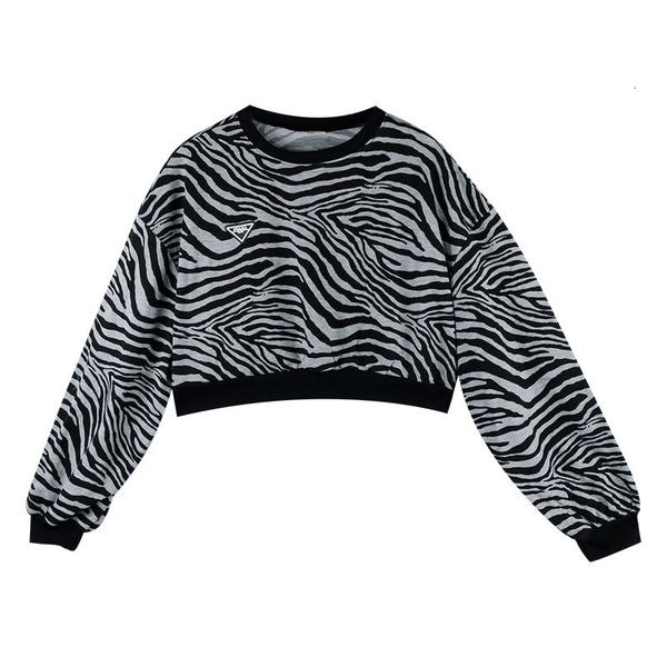 women hoodie zebra striped sweatshirts coat 2021 new spring autumn chic casual loose street short ins girl pullovers fashion, Black
women hoodie zebra striped sweatshirts coat 2021 new spring autumn chic casual loose street short ins girl pullovers fashion, Black