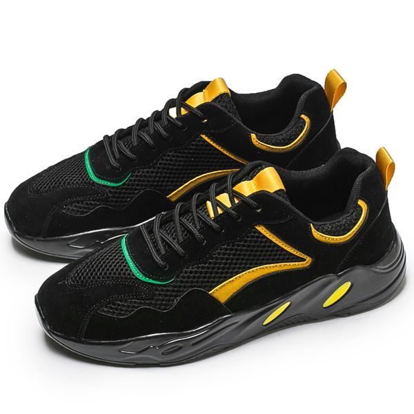 

2021 Top Quality Women Mens Breathable Mesh Run shoes Beige Black White Outdoor Trainers Yellow Blue Sports Sneakers Size 39-44 Code: 95-1923