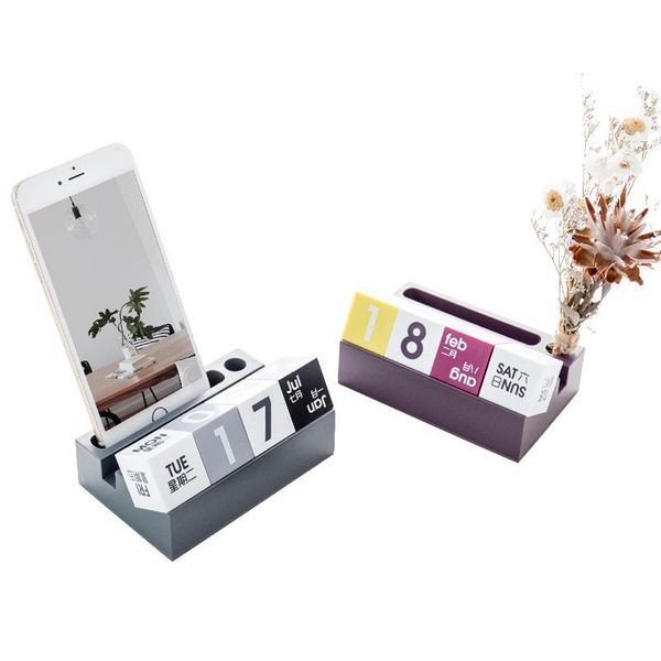modern minimalist style creative mobile phone holder calendar handicraft decoration student dormitory deskdecorative objects & figurines
modern minimalist style creative mobile phone holder calendar handicraft decoration student dormitory deskdecorative objects & figurines