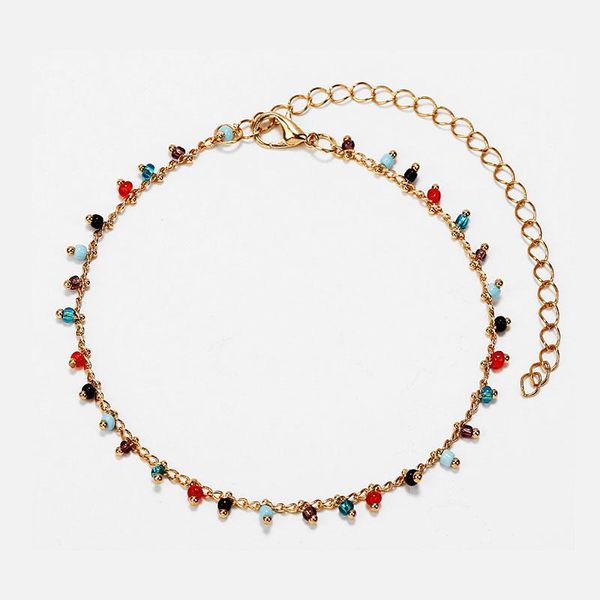 anklets anklet glass znic alloy multicolor on foot ankle bracelets for women leg chain jewelry barefoot sandals bracelet, Red;blue
anklets anklet glass znic alloy multicolor on foot ankle bracelets for women leg chain jewelry barefoot sandals bracelet, Red;blue