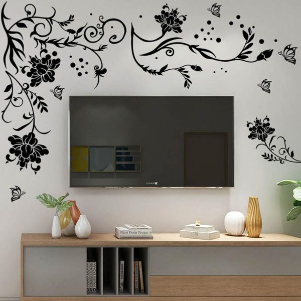 wall stickers flower vine removable black butterfly decals art decor furniture fridge bedroom diy mural
wall stickers flower vine removable black butterfly decals art decor furniture fridge bedroom diy mural