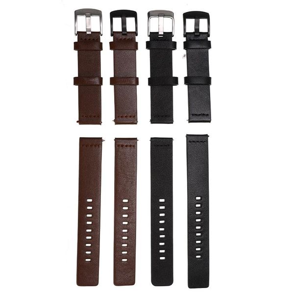 watch bands 18/20/22/24mm genuine leather strap brown black sport replacement wristband with stainless steel buckle, Black;brown
watch bands 18/20/22/24mm genuine leather strap brown black sport replacement wristband with stainless steel buckle, Black;brown