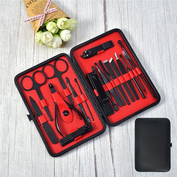 nail art kits factory direct sales scissor set 18-piece clippers for manicure trimming tools stainless steel
nail art kits factory direct sales scissor set 18-piece clippers for manicure trimming tools stainless steel