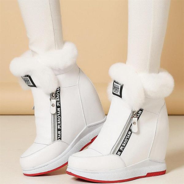 boots winter fashion sneakers women genuine leather wedges high heel motorcycle female warm fur platform oxfords shoes, Black
boots winter fashion sneakers women genuine leather wedges high heel motorcycle female warm fur platform oxfords shoes, Black