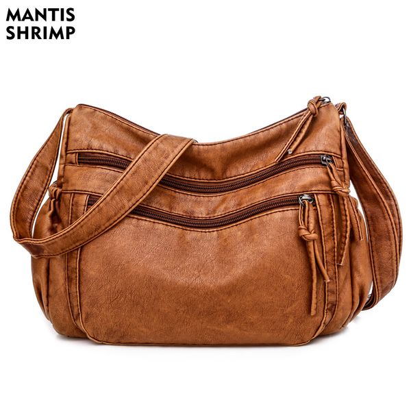 vintage women shoulder bag pu leather crossbody bag soft women purse multi-pockets messenger bag designer flap lady handbag
vintage women shoulder bag pu leather crossbody bag soft women purse multi-pockets messenger bag designer flap lady handbag
