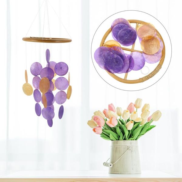 decorative objects & figurines 1pc delicate seashell wind chime fashion hanging ornaments for outdoor garden
decorative objects & figurines 1pc delicate seashell wind chime fashion hanging ornaments for outdoor garden