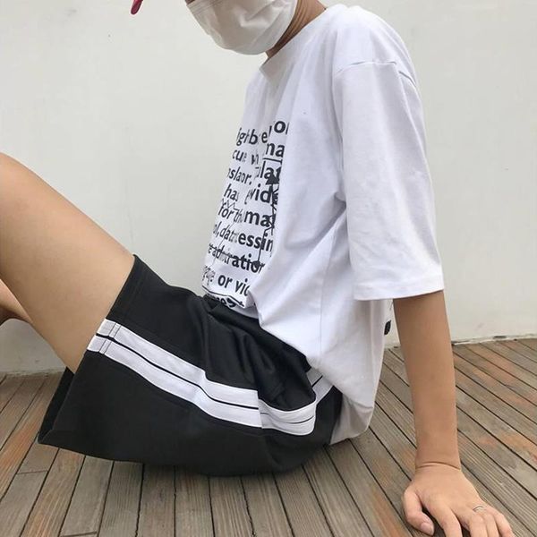 sports summer wear bf wind womens shorts straight korean version of loose casual wild ins five, White;black
sports summer wear bf wind womens shorts straight korean version of loose casual wild ins five, White;black
