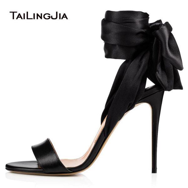 high heel black satin sandals wrapped dress shoes women ankle scarf stiletto heels ladies summer large size 2021
high heel black satin sandals wrapped dress shoes women ankle scarf stiletto heels ladies summer large size 2021