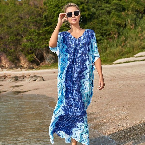 swim suit cover up beach swimsuit capes female bathing ups tunic dress plus size kaftan praia sarong blue print loose women's swimwear, White;black
swim suit cover up beach swimsuit capes female bathing ups tunic dress plus size kaftan praia sarong blue print loose women's swimwear, White;black