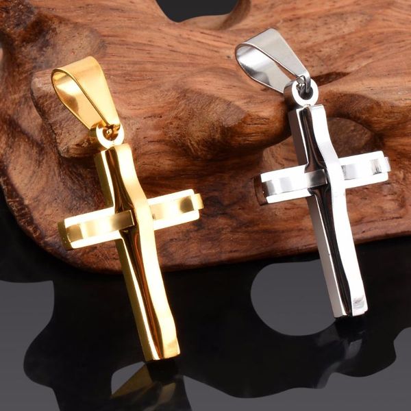 pendants wholesale stainless steel catholicism quality religious jewelry double cross necklace pendant dropship, Black
pendants wholesale stainless steel catholicism quality religious jewelry double cross necklace pendant dropship, Black