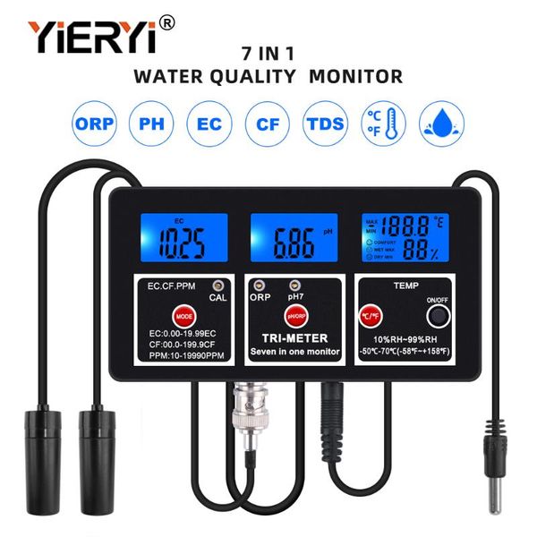 meters yieryi 7 in 1 online multi-parameter water quality monitor ph meter aquarium orp ec tds rh cf temp conductivity teter tool
meters yieryi 7 in 1 online multi-parameter water quality monitor ph meter aquarium orp ec tds rh cf temp conductivity teter tool