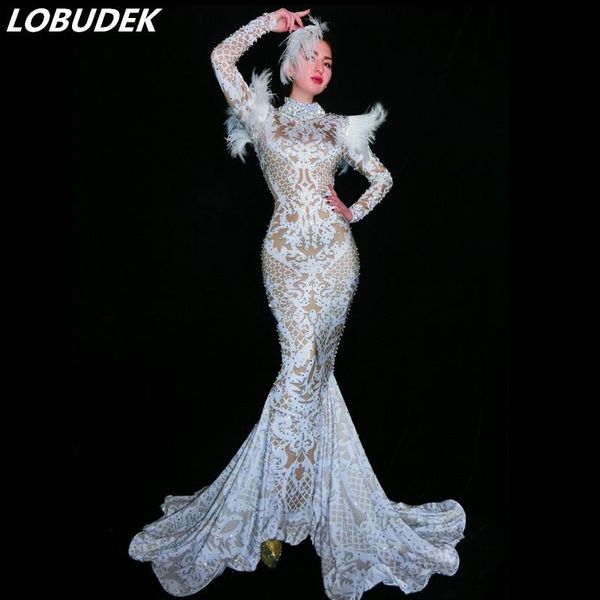 casual dresses full rhinestones feathers sleeve long fishtail dress singer vocal concert mermaid host evening performance tailing, Black;gray
casual dresses full rhinestones feathers sleeve long fishtail dress singer vocal concert mermaid host evening performance tailing, Black;gray