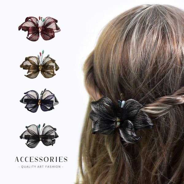 hair clips & barrettes diy copper wire butterfly updo for women girls ethnic style crystal pony tail clamps accessories hairwear, Golden;silver
hair clips & barrettes diy copper wire butterfly updo for women girls ethnic style crystal pony tail clamps accessories hairwear, Golden;silver