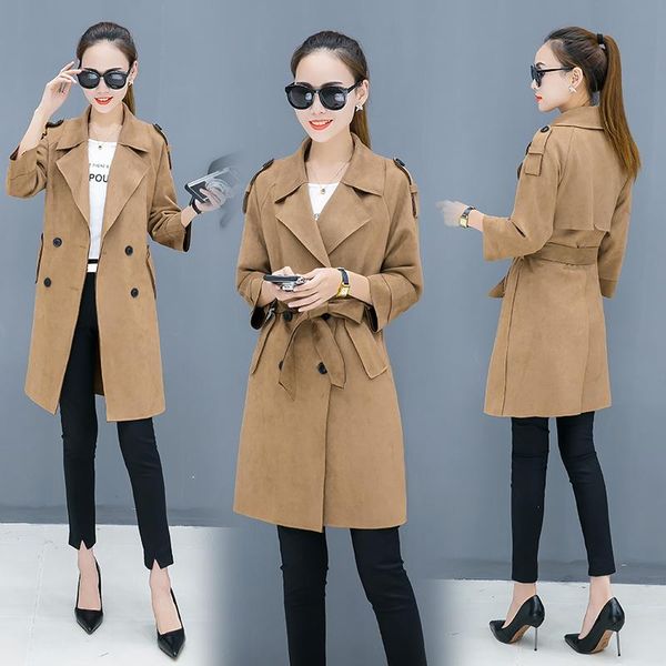 women's trench coats dust coat female in cultivate one's morality show thin long autumn england accept waist over-the-knee durin, Tan;black
women's trench coats dust coat female in cultivate one's morality show thin long autumn england accept waist over-the-knee durin, Tan;black
