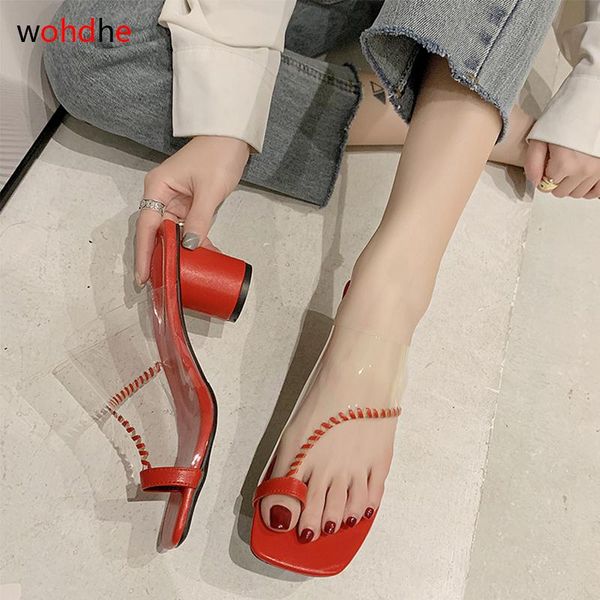 slippers wohdhe fashion women sandals chunky heels flip flops transparent pvc clip toe slides jelly platform clear, Black
slippers wohdhe fashion women sandals chunky heels flip flops transparent pvc clip toe slides jelly platform clear, Black