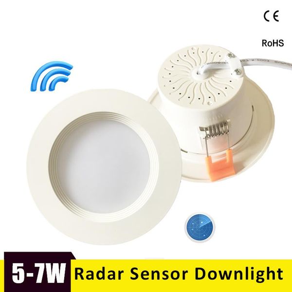 downlights radar motion sensor led downlight 5w 7w intelligent round recessed ceiling lamp 110/220v bulb for garage corridor toilet
downlights radar motion sensor led downlight 5w 7w intelligent round recessed ceiling lamp 110/220v bulb for garage corridor toilet