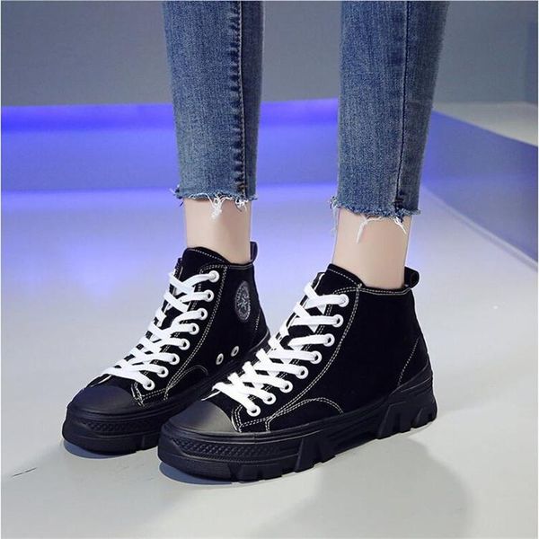 boots 2021 autumn women sneakers square heel casual shoes woman fashion lace up solid ankle l816, Black
boots 2021 autumn women sneakers square heel casual shoes woman fashion lace up solid ankle l816, Black