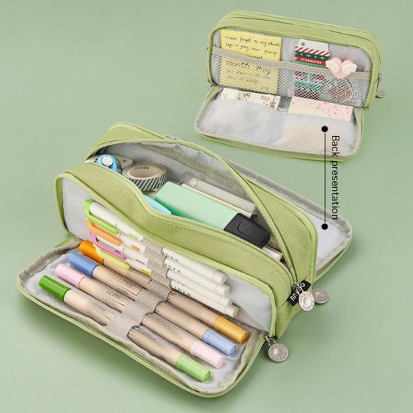 storage bags double face pencil case pen bag organizer multi function school holder stationery pouch kid gifts
storage bags double face pencil case pen bag organizer multi function school holder stationery pouch kid gifts