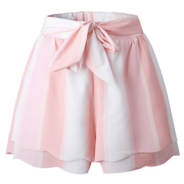 women's shorts high waist ruffles women striped boho lace petal summer ladies bow tie casual loose elegant female pink/blue, White;black
women's shorts high waist ruffles women striped boho lace petal summer ladies bow tie casual loose elegant female pink/blue, White;black