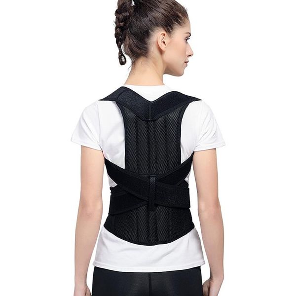 adjustable back posture corrector shoulder relief brace lumbar upper lower support strap belt men women, Black;blue
adjustable back posture corrector shoulder relief brace lumbar upper lower support strap belt men women, Black;blue
