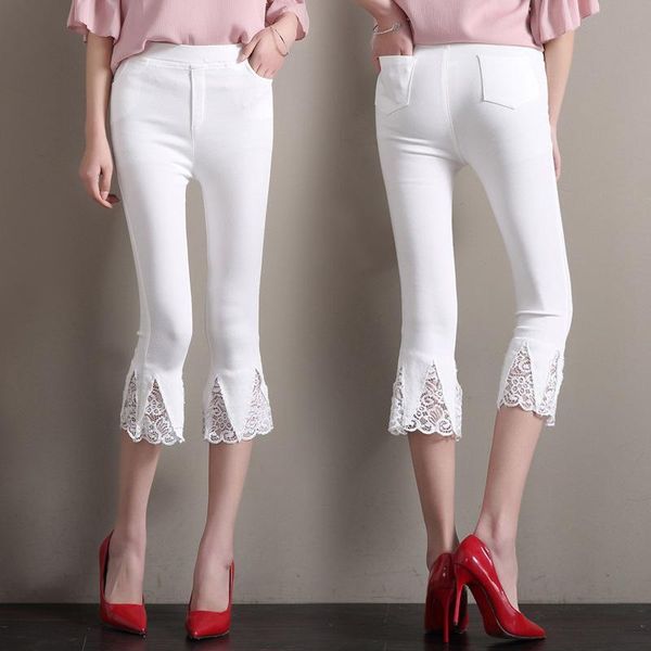 women's pants & capris chsdcsi summer pencil white slim waist stretch short black trousers fashion plus size crops for female, Black;white
women's pants & capris chsdcsi summer pencil white slim waist stretch short black trousers fashion plus size crops for female, Black;white