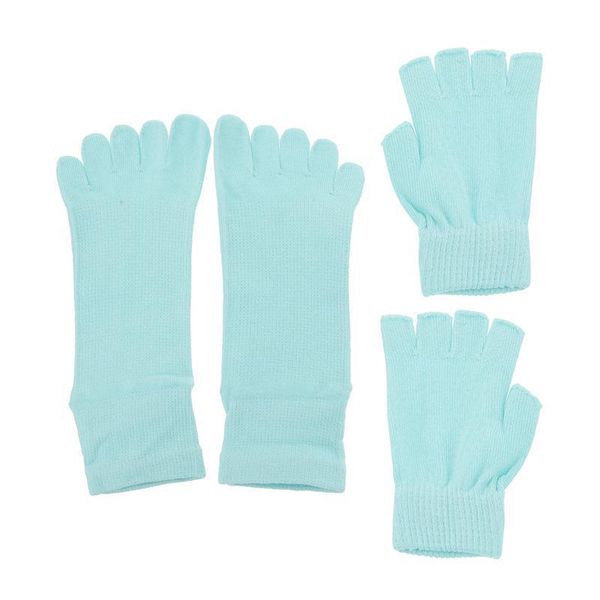 five fingers gloves 1 set five-finger yoga socks kit female non-skid, Blue;gray
five fingers gloves 1 set five-finger yoga socks kit female non-skid, Blue;gray