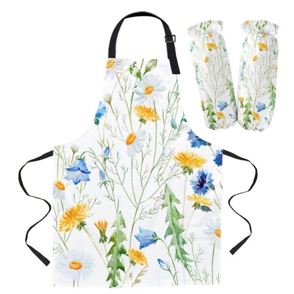aprons daily cleaning apron set flowers leaves watercolor chef waiter anti-oil kids cooking gardening work sleeve cover
aprons daily cleaning apron set flowers leaves watercolor chef waiter anti-oil kids cooking gardening work sleeve cover