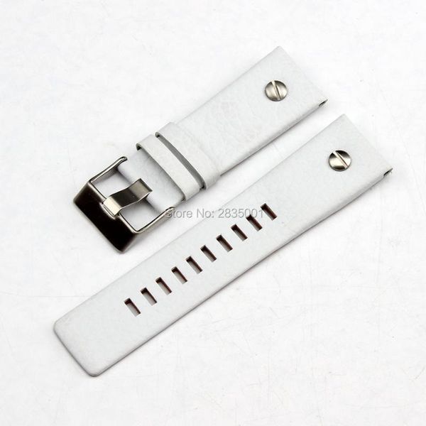 watch bands genuine leather watchband with stainless steel pin buckle white strap for dz7313 dz7322 dz7257 22mm 24mm 26mm 28mm 30mm on sale, Black;brown 
watch bands genuine leather watchband with stainless steel pin buckle white strap for dz7313 dz7322 dz7257 22mm 24mm 26mm 28mm 30mm on sale, Black;brown