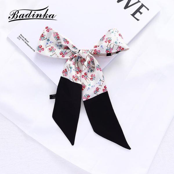 scarves badinka 2021 floral silk satin hair headband scarf shawl wrap women long skinny neckerchief for ladies bandana mujer, Blue;gray
scarves badinka 2021 floral silk satin hair headband scarf shawl wrap women long skinny neckerchief for ladies bandana mujer, Blue;gray